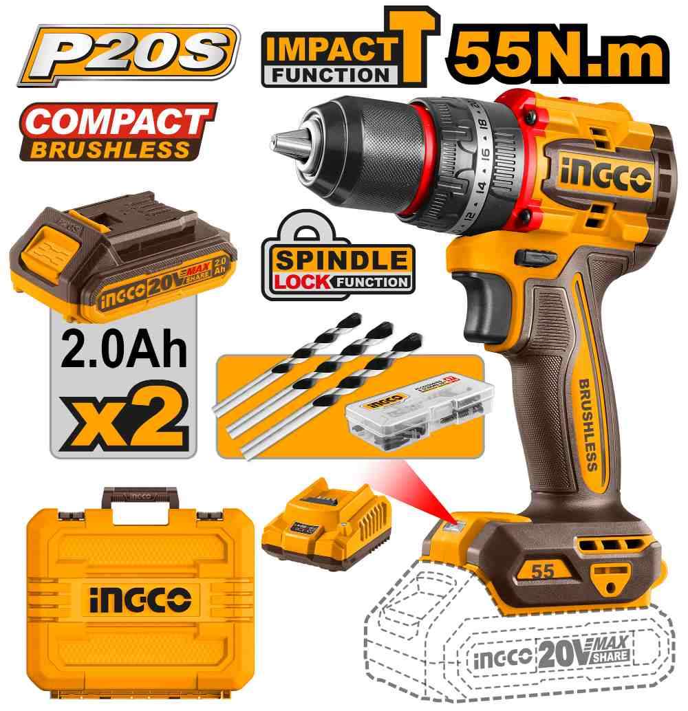Taladro 55Nm con